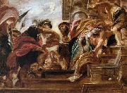 Peter Paul Rubens The Meeting of Abraham and Melchisedek France oil painting artist